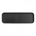Cal-Mil Hudson 72 oz. Ash Raised Rim Melamine Bowl - 6/Case