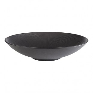 APS Nero 74.4 oz. Round Melamine Ramen Bowl - 6/Case APS Nero 74.4 oz. Round Melamine Ramen Bowl - 6/Case