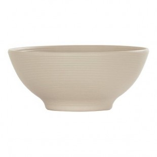 Cal-Mil Charlotte 30 oz. Taupe Melamine Soup Bowl - 6/Case