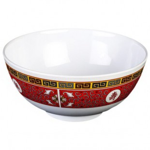 Thunder Group 5206TR Longevity 25 oz. Round Melamine Rice Bowl - 12/Case Thunder Group 5206TR Longevity 25 oz. Round Melamine Rice Bowl - 12/Case