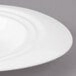 Bon Chef 1000016P Concentrics 16 oz. White Porcelain Oval Pasta Bowl - 12/Pack