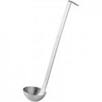 Choice 1.5 oz. One-Piece Stainless Steel Ladle