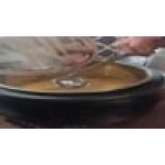 Choice 1.5 oz. One-Piece Stainless Steel Ladle