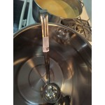 Choice 1.5 oz. One-Piece Stainless Steel Ladle