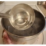 Choice 1.5 oz. One-Piece Stainless Steel Ladle