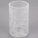 Sterno 80278 Frost Crackle One Piece Glass Liquid Candle Holder Sterno 80278 Frost Crackle One Piece Glass Liquid Candle Holder
