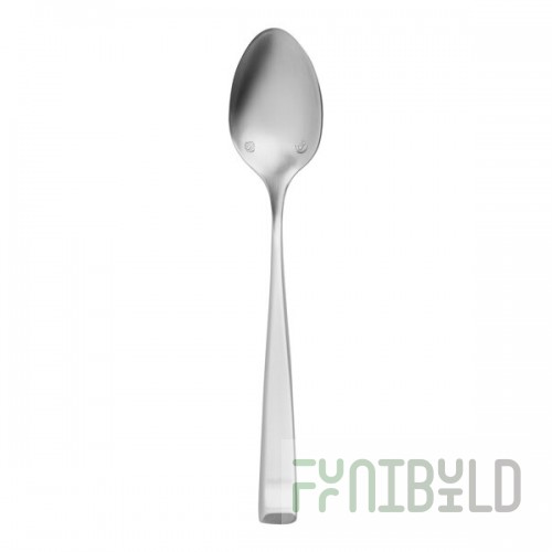 Chef & Sommelier Harper Satin 4 3/4'' 18/10 Stainless Steel Extra Heavy Weight Demitasse Spoon by Arc Cardinal - 36/Case