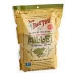 Bob's Red Mill Whole Grain Millet 28 oz. - 4/Case Bob's Red Mill Whole Grain Millet 28 oz. - 4/Case