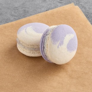 Macaron Centrale Vegan Butterfly Pea Macaron - 24/Case Macaron Centrale Vegan Butterfly Pea Macaron - 24/Case