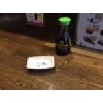 Kikkoman Traditionally Brewed Less Sodium Soy Sauce Bottle 5 fl. oz. - 12/Case Kikkoman Traditionally Brewed Less Sodium Soy Sauce Bottle 5 fl. oz. - 12/Case