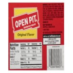 Open Pit 1 Gallon Original BBQ Sauce - 4/Case Open Pit 1 Gallon Original BBQ Sauce - 4/Case