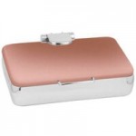 Eastern Tabletop Jazz Rock 8 Qt. Induction / Traditional Chafer with Stand and Glass Cover 3995GPL
