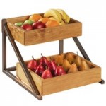 Cal-Mil 3907-84 Sierra Bronze Metal and Rustic Pine Full Size Chafer with Lid - 22 Cal-Mil 3907-84 Sierra Bronze Metal and Rustic Pine Full Size Chafer with Lid - 22