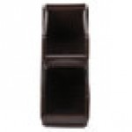 Vollrath 4841-01 Traex® Brown Self-Serve Condiment Bin Stand Set with 2-Tier Stand and 11 1/4