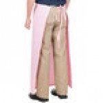 Intedge Pink Poly-Cotton Bistro Apron with 2 Pockets - 38 Intedge Pink Poly-Cotton Bistro Apron with 2 Pockets - 38