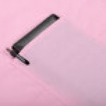 Intedge Pink Poly-Cotton Bistro Apron with 2 Pockets - 38 Intedge Pink Poly-Cotton Bistro Apron with 2 Pockets - 38