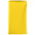 Intedge Yellow 65/35 Polycotton Blend Cloth Napkins, 20