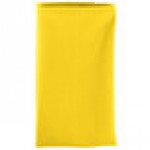 Intedge Yellow 65/35 Polycotton Blend Cloth Napkins, 20