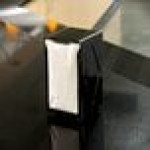 San Jamar H900BK Tallfold Two-Sided Tabletop Napkin Dispenser - Black San Jamar H900BK Tallfold Two-Sided Tabletop Napkin Dispenser - Black