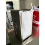 San Jamar H900BK Tallfold Two-Sided Tabletop Napkin Dispenser - Black San Jamar H900BK Tallfold Two-Sided Tabletop Napkin Dispenser - Black