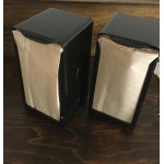 San Jamar H900BK Tallfold Two-Sided Tabletop Napkin Dispenser - Black San Jamar H900BK Tallfold Two-Sided Tabletop Napkin Dispenser - Black