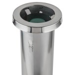 San Jamar C6200C Stainless Steel In-Counter 6 - 10 oz. Cup Dispenser