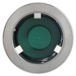 San Jamar C6200C Stainless Steel In-Counter 6 - 10 oz. Cup Dispenser