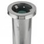 San Jamar C6200C Stainless Steel In-Counter 6 - 10 oz. Cup Dispenser