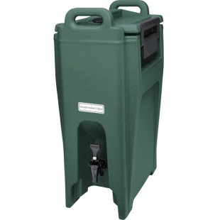 Cambro UC500192 Ultra Camtainer® 5.25 Gallon Granite Green Insulated Beverage Dispenser