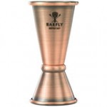 Barfly® M37001CP 20 mL & 40 mL (0.68 oz. & 1.35 oz.) Copper-Plated Japanese Style Jigger