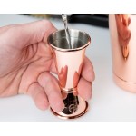 Barfly® M37001CP 20 mL & 40 mL (0.68 oz. & 1.35 oz.) Copper-Plated Japanese Style Jigger