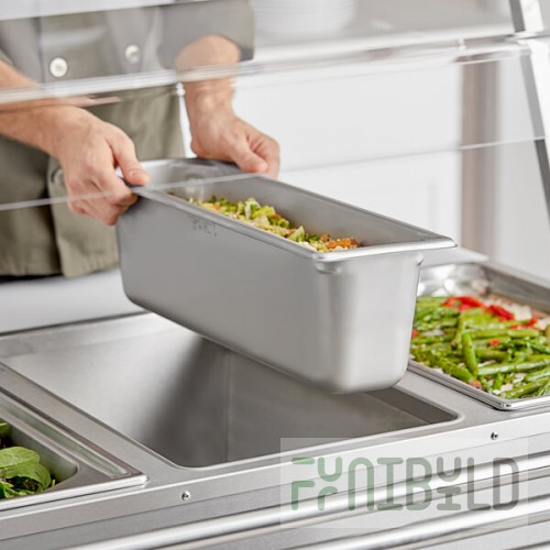 Vollrath 30562 Super Pan V® 1/2 Size Long 6