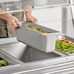 Vollrath 30562 Super Pan V® 1/2 Size Long 6 Vollrath 30562 Super Pan V® 1/2 Size Long 6