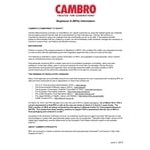 Cambro 1218CP148 White 18