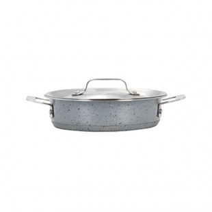 Bon Chef 60022STARLIGHT Cucina 1.75 Qt. Starlight Stainless Steel Induction Casserole with Lid Bon Chef 60022STARLIGHT Cucina 1.75 Qt. Starlight Stainless Steel Induction Casserole with Lid