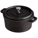 Valor 16 oz. Pre-Seasoned Mini Cast Iron Pot with Cover Valor 16 oz. Pre-Seasoned Mini Cast Iron Pot with Cover