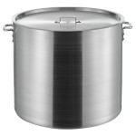 Choice 120 Qt. Heavy Weight Aluminum Stock Pot with Cover Choice 120 Qt. Heavy Weight Aluminum Stock Pot with Cover