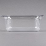Vollrath 8044410 Super Pan® 1/4 Size Clear Polycarbonate Food Pan - 4