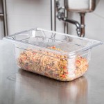 Vollrath 8044410 Super Pan® 1/4 Size Clear Polycarbonate Food Pan - 4