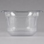 Vollrath 8044410 Super Pan® 1/4 Size Clear Polycarbonate Food Pan - 4