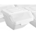 Baker's Lane Set of (4) 2.6 Gallon / 40 Cup Ingredient Shelf Bins with 6 Label Sheets