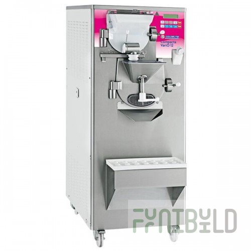 Coldelite Compacta Vario 12 Elite 20 Quart Horizontal Batch Freezer with Pasteurizer - 208-230V, 3 Phase