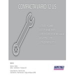 Coldelite Compacta Vario 12 Elite 20 Quart Horizontal Batch Freezer with Pasteurizer - 208-230V, 3 Phase