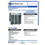 Beverage-Air HRP3HC-1G Horizon Series 78