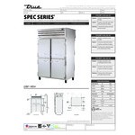 True STA2RPT-4HS-2G-HC Spec Series 52 5/8 True STA2RPT-4HS-2G-HC Spec Series 52 5/8