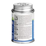 E-Z Weld EZ20501N 4 fl. oz. Clear Regular Body PVC Cement E-Z Weld EZ20501N 4 fl. oz. Clear Regular Body PVC Cement