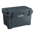 CaterGator CG45CHR Charcoal 45 Qt. Rotomolded Outdoor Cooler / Ice Chest