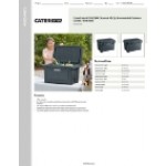 CaterGator CG45CHR Charcoal 45 Qt. Rotomolded Outdoor Cooler / Ice Chest