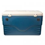 Micro Matic CB68B Blue 2 Faucet 68 Qt. Insulated Jockey Box with 100 ft. Coils Micro Matic CB68B Blue 2 Faucet 68 Qt. Insulated Jockey Box with 100 ft. Coils