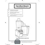 Hamilton Beach HBF510S EXPEDITOR510 2.4 hp Culinary Blender with Variable Speed Dial and 64 oz. Stainless Steel Jar - 120V